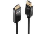 Описание и цена на Lindy Display Port to HDMI 4K60Hz Adapter Cable with HDR 0.5m