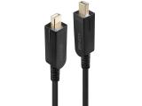 Lindy Fibre Optic Hybrid Mini DisplayPort 1.4 Cable with Detachable DP Connectors 100m снимка №2