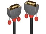 Описание и цена на Lindy DVI-D Dual Link Cable 1m, Anthra Line