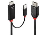 Описание и цена на Lindy HDMI to Display Port 4K60Hz Adapter Cable 1m