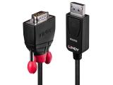 Описание и цена на Lindy Display Port to VGA Adapter Cable 3m