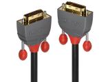 Описание и цена на Lindy DVI-D Dual Link Cable 3m, Anthra Line