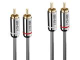 Описание и цена на Lindy Dual Phono Audio Cable 5m, Cromo Line