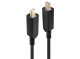 Lindy Fibre Optic Hybrid Mini DisplayPort 1.4 Cable with Detachable DP Connectors 70m снимка №2