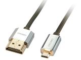 Описание и цена на Lindy CROMO Slim High Speed HDMI to Micro HDMI Cable with Ethernet 0.5m
