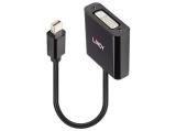 Описание и цена на Lindy Mini DisplayPort to DVI Active Converter 41736