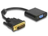 Описание и цена на DeLock DVI-D 24+1 M to VGA F Adapter