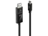 Описание и цена на Lindy USB Type C to DP 8K60 Adapter Cable 3m