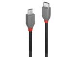 Описание и цена на Lindy USB 2.0 Type C to Micro-B Cable 2m, Anthra Line