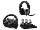 Описание и цена на Logitech Driving Force G29 за S3/PS4/PS5/PC в комплект с Astro A10