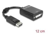 Описание и цена на DeLock DisplayPort 1.1 to DVI Adapter - Black