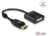 Описание и цена на DeLock DisplayPort 1.2 to DVI Active Video Adapter 4K 