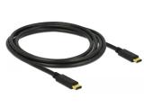 Описание и цена на DeLock USB 2.0 cable Type-C Cable 2m - Black