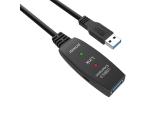 Описание и цена на VCom Кабел удължение USB 3.0 AM / AF Active Extension Cable 5M Black - CU827A-5.0m
