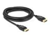 DeLock DisplayPort 1.2 Cable 3m - Black снимка №2