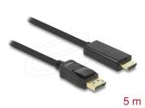 Описание и цена на DeLock DisplayPort 1.1 to HDMI Passive Cable 5m - Black