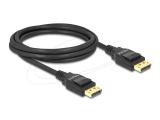 DeLock DisplayPort 1.2 Cable 2m - Black снимка №2