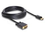 DeLock DisplayPort 1.1 to DVI Passive Cable 5m - Black снимка №2