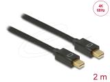 Описание и цена на DeLock Mini DisplayPort 1.2 Cable 2m - Black
