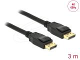Описание и цена на DeLock DisplayPort 1.2 Cable 4K 60 Hz 3 m - Black