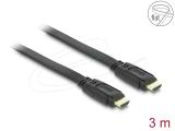 Описание и цена на DeLock Flat High Speed HDMI Cable with Ethernet 3m - Black