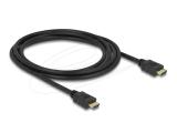 DeLock High Speed HDMI-A to HDMI-A Cable 3D 4K 2m - Black снимка №2