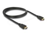 DeLock High Speed HDMI with Ethernet Cable 4K 30 Hz 1m - Black снимка №2