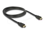 DeLock High Speed HDMI with Ethernet Cable 4K 30 Hz 1.5m - Black снимка №2 DeLock High Speed HDMI with Ethernet Cable 4K 30 Hz 1.5m - Black снимка №2