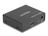 DeLock HDMI Splitter 1 x HDMI In to 2 x HDMI Out 4K - Black снимка №2