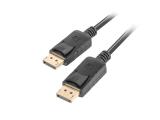 Описание и цена на Lanberg Cable DisplayPort M/M 1m 4K Black - CA-DPDP-10CC-0010-BK