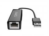  адаптери: Orico USB3.0 to LAN Gigabit 1000Mbps black - UTJ-U3-BK