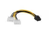 Описание и цена на Makki Adapter 2xMolex to 8pin PCI-E VGA - MAKKI-CE317-0.15m