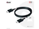 Club3D DisplayPort 2.1 VESA DP 80 Certified Cable 4K240Hz, 8K60Hz or 10K60Hz M/M 1.2m снимка №5