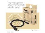 Club3D USB-C to DisplayPort DP 80 Bidirectional Vesa Certified Cable 1m снимка №5