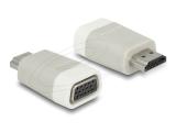 адаптери: DeLock HDMI-A Male to VGA Female Adapter 65472 адаптери: DeLock HDMI-A Male to VGA Female Adapter 65472