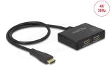 Нови предложения за сплитери: DeLock HDMI Splitter 1 x HDMI In to 2 x HDMI Out 4K 30 Hz - Black Нови модели и предложения за сплитери: DeLock HDMI Splitter 1 x HDMI In to 2 x HDMI Out 4K 30 Hz - Black