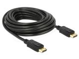 DeLock DisplayPort 1.2 Cable 4K 60 Hz 7 m - Black снимка №2