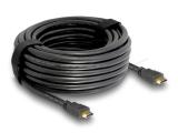 DeLock High Speed HDMI with Ethernet Cable 4K 20 m - Black снимка №2
