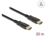 Описание и цена на DeLock Active Optical Cable HDMI 8K 60 Hz 20m