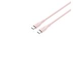 Canyon cable CC60SC10 C-C 60W 1m Silicon Pink Sand снимка №3