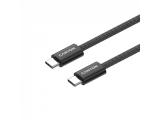 Canyon cable OnWire 60MG C-C 60W Magnet Braided 1m Black USB-C M/M снимка №3