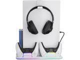 Canyon cooling stand CS-51 RGB PS5 Slim/DE Charge White снимка №3 Canyon cooling stand CS-51 RGB PS5 Slim/DE Charge White снимка №3
