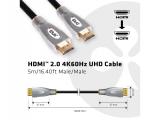 Club 3D HDMI 2.0 4K60Hz UHD Cable 5m/16.40ft Male/Male снимка №4