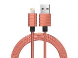 Описание и цена на iWALK Кабел за зареждане METALLIC charge&Sync cabel - розово злато CST016i-P
