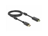 Описание и цена на DeLock DisplayPort 1.2 > HDMI Kabel 4K 60Hz 2.0m active