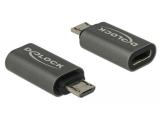 Нови модели и предложения за  адаптери: DeLock Adapter USB-microB 2.0 > USB-C 2.0
