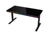 Описание и цена на LORGAR Dual-motor sit/stand adjustable-height gaming desk with wireless charger, LRG-DP80G