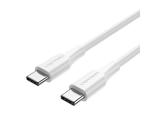 Описание и цена на Vention Кабел USB 2.0 Type-C to Type-C - 1m White 3A Fast Charge - TAXWF