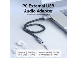 Vention USB Sound card 1-Port 0.25M Gray - CVFHC снимка №2
