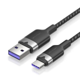 Нови предложения за кабели: Vention Кабел USB 2.0 A Male to C Male 1.0M Black 6A Fast Charge - CTOBF Нови модели и предложения за кабели: Vention Кабел USB 2.0 A Male to C Male 1.0M Black 6A Fast Charge - CTOBF